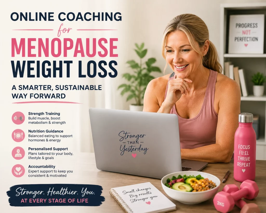 Online Coaching for Menopause Weight Loss