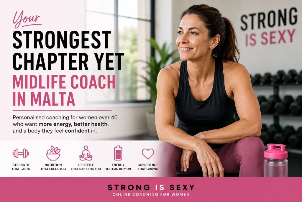 female midlife coach Malta